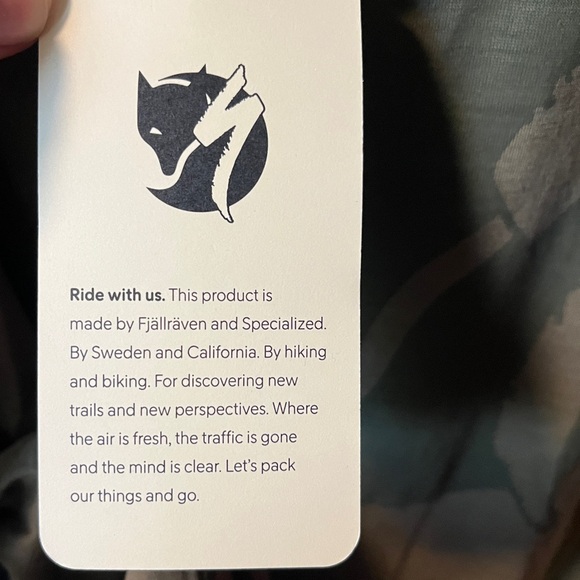 Fjallraven x Specialized Wool T-shirt, W’s size Medium - Picture 8 of 8